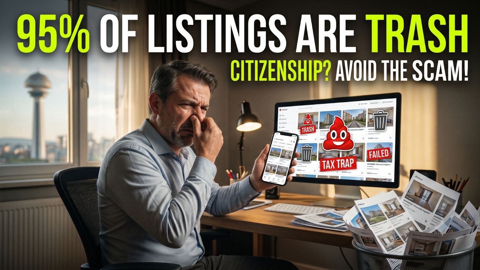 The Ugly Truth: Why 95% of Properties in Turkey Will NOT Get You Citizenship or Residence